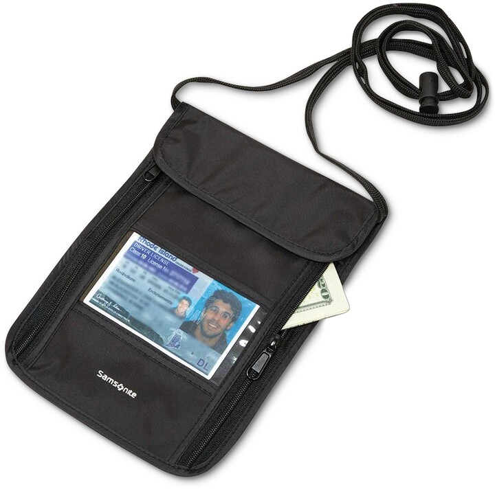 Samsonite Rfid Neck Pouch ShopStyle Wallets & Card Holders