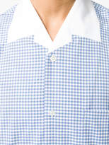 Thumbnail for your product : Comme des Garcons Shirt checked contrast collar shirt