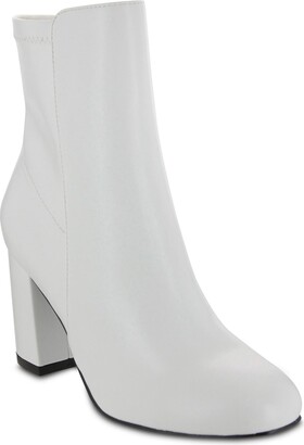 white booties macys