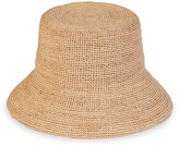 Thumbnail for your product : LACK OF COLOR Utopia Inca Raffia Bucket Hat