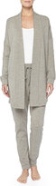 Thumbnail for your product : Hanro West Broadway French Terry Open-Front Cardigan & Sweatpants, Griege Melange
