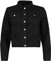 Thumbnail for your product : boohoo Crop Denim Jacket