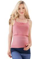 Thumbnail for your product : Sweet Mommy Maternity and Nursing Rayon Cotton Camisole Gray