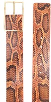 Thumbnail for your product : B-Low the Belt Snakeskin-Effect Belt