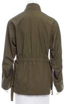 Thumbnail for your product : Jason Wu Grey by Standing Collar Tie-Accent Jacket