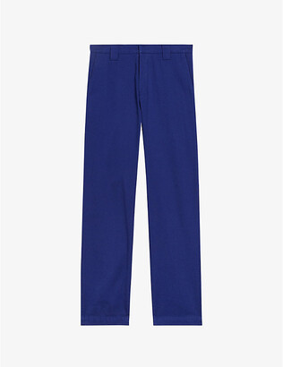 Ted Baker Gerlan straight-fit cotton-twill trousers