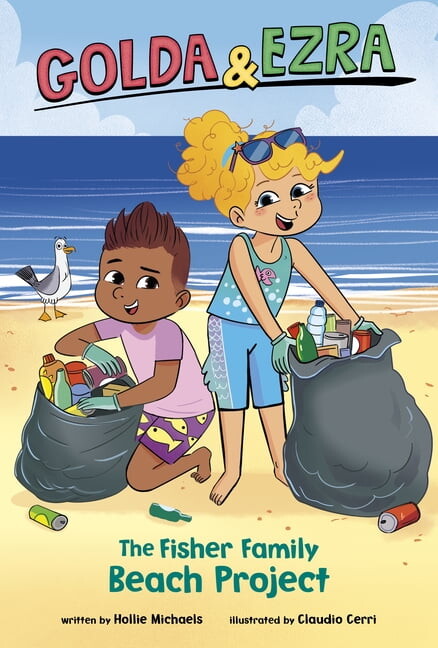 Golda & Ezra The Fisher Family Beach Project, (Hardcover)