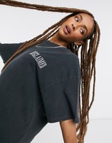 Thumbnail for your product : Reclaimed Vintage inspired oversized t-shirt dress with logo print