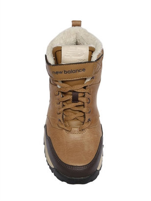 New Balance Leather Boots With Fleece Lining
