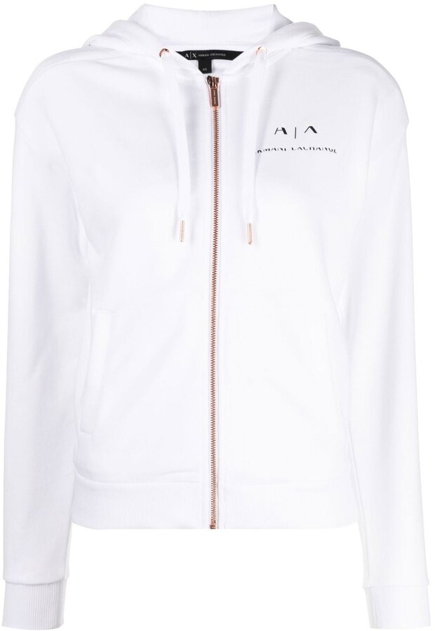 White Zip Up Hoodie | Shop The Largest Collection | ShopStyle