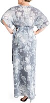 Thumbnail for your product : Standards & Practices Olivia Print Wrap Maxi Dress