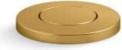 Kohler Garbage Disposal Air Switch Button in Vibrant Brushed Moderne Brass