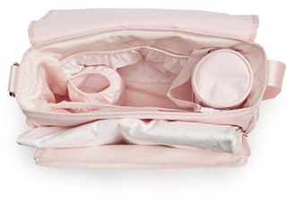 Armani Junior Infant 'Basic' Nylon Diaper Bag - Pink