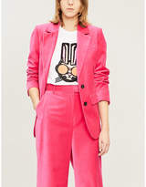 Thumbnail for your product : Markus Lupfer Alex Bunny-motif sequin-embellished cotton-jersey T-shirt