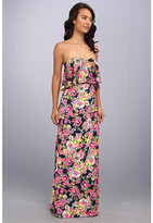 Thumbnail for your product : Badgley Mischka Printed Floral Maxi Dress