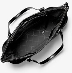 Michael Kors Sullivan Large Saffiano Leather Top-Zip Tote Bag