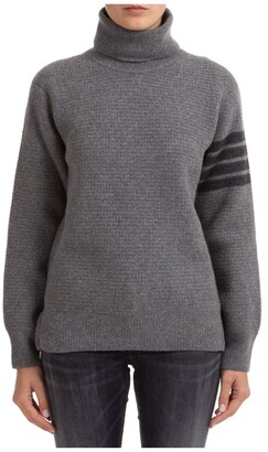Thom Browne 4-Bar Turtleneck Sweater