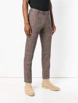 Thumbnail for your product : Etro checked button trousers