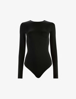 Thumbnail for your product : Wolford Hera sheer-panel stretch-woven body
