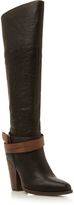 Thumbnail for your product : Steve Madden Rockie buckle heeled hi leg boots