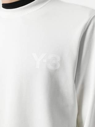 Y-3 logo print sweatshirt