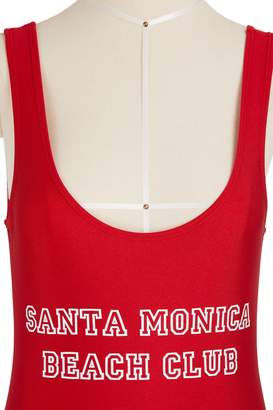 Private Party Santa Monica one-piece swimsuit