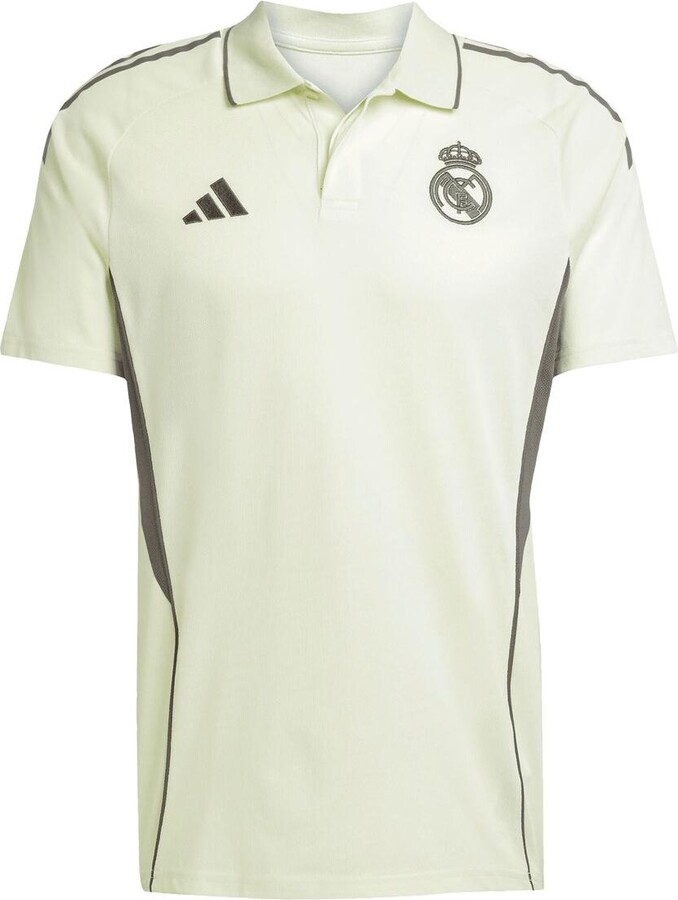 Adidas Men's Light Green Real Madrid 2025/26 Training Polo Shirt