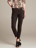 Thumbnail for your product : Banana Republic Heritage Skinny Ankle Zip Utility Crop