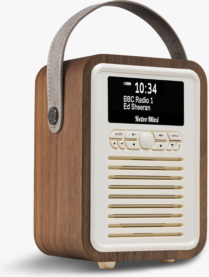 Viewquest Retro Mini Portable DAB FM Radio ShopStyle Home