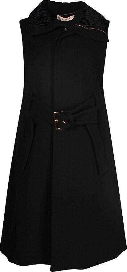 Marni Sleeveless Wool Coat