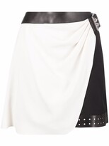 Multi-Panel Buckle-Fastening Skirt 