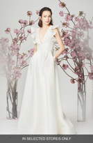 Thumbnail for your product : Marchesa Notte Savannah Ruffle Sleeve Wedding Dress