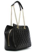 Thumbnail for your product : Love Moschino Setter Black Quilted Day Bag