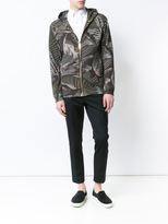 Thumbnail for your product : Palm Angels banana leaf print hooded sweatshirt
