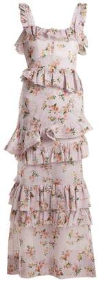 Brock Collection Darwin floral-print cotton-voile dress