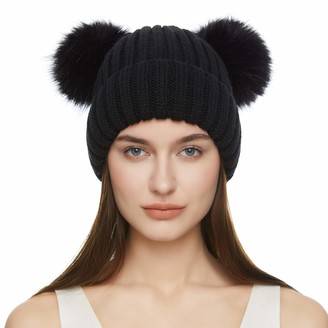 skull cap with ball