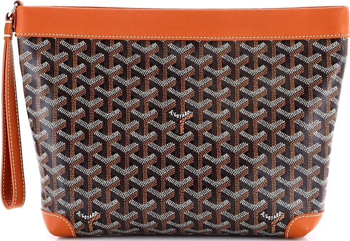 Pre-Owned Goyard Goyardine Conti Pouch Coated Canvas