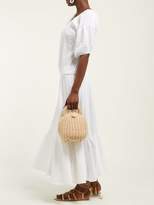 Thumbnail for your product : Rhode Resort Frida Off-the-shoulder Cotton Midi Dress - Womens - White