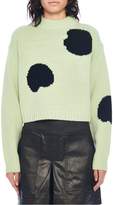 Thumbnail for your product : Tibi Cropped Wool-Blend Sweater