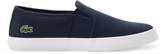 Thumbnail for your product : Lacoste Navy Canvas Slip-On Shoes