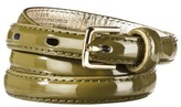 Thumbnail for your product : Mossimo Patent Skinny Belt - Green