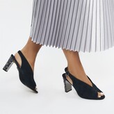 Thumbnail for your product : Moda In Pelle Meloni Navy Suede