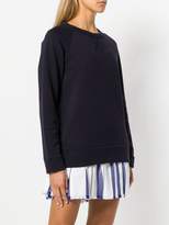 Thumbnail for your product : Semi-Couture Semicouture back embroidered logo sweatshirt