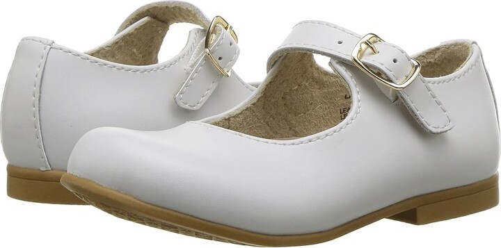 FootMates Laura (Toddler/Little Kid) Girls Shoes White : 5 Toddler M/W, Leather