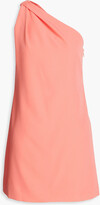 Thumbnail for your product : Halston One-shoulder crepe mini dress