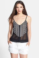 Thumbnail for your product : Joie 'Kaline' Embroidered Silk Camisole