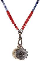 Thumbnail for your product : Miracle Icons Men's Vintage-Icon Beaded Necklace - Red