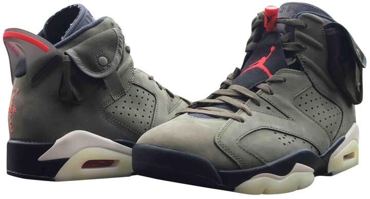 travis scott khaki shoes