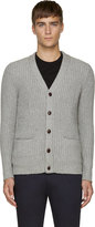 Thumbnail for your product : Levi's Vintage Clothing Grey Ribbed Knit Cardigan