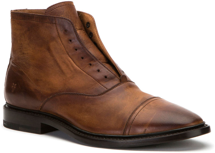 paul lace up frye
